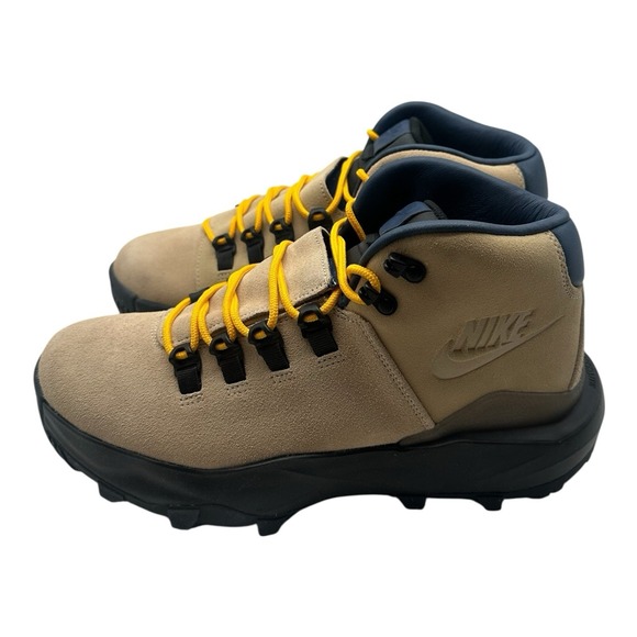 Nike Cygnal Boots Men Sz 11.5 Desert Ore Tan Navy Black Lace Up Ankle FV4332-201 main image 4